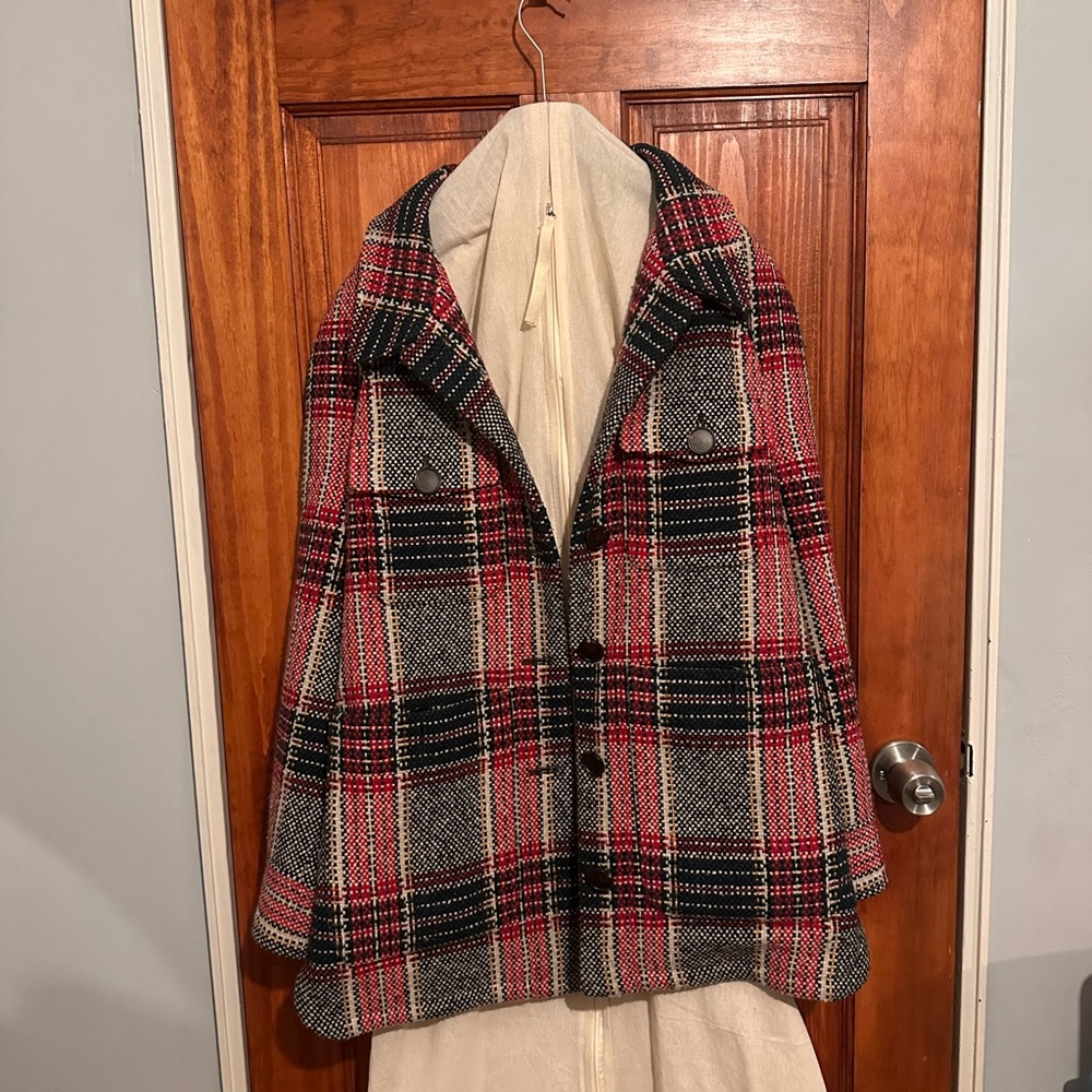 Sezane Checkered Jacket - image 2